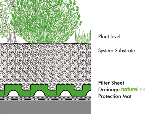 System build-up "natureline"